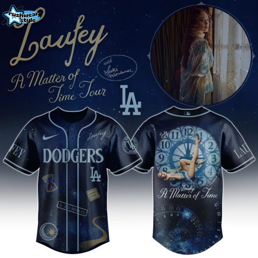 Los Angeles Dodgers x Laufey – A Matter of Time Tour Limited Edition Hoodie 2025