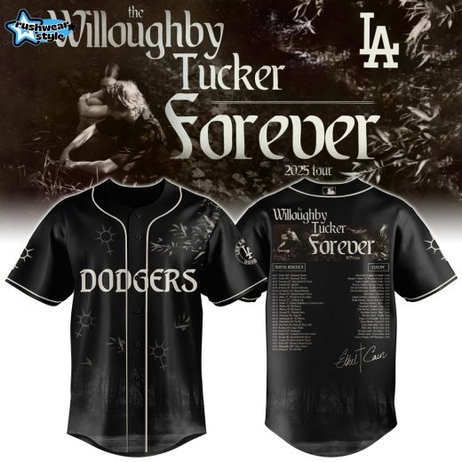 Los Angeles Dodgers x Willoughby Tucker Forever Tour 2025 Limited Edition Jersey.