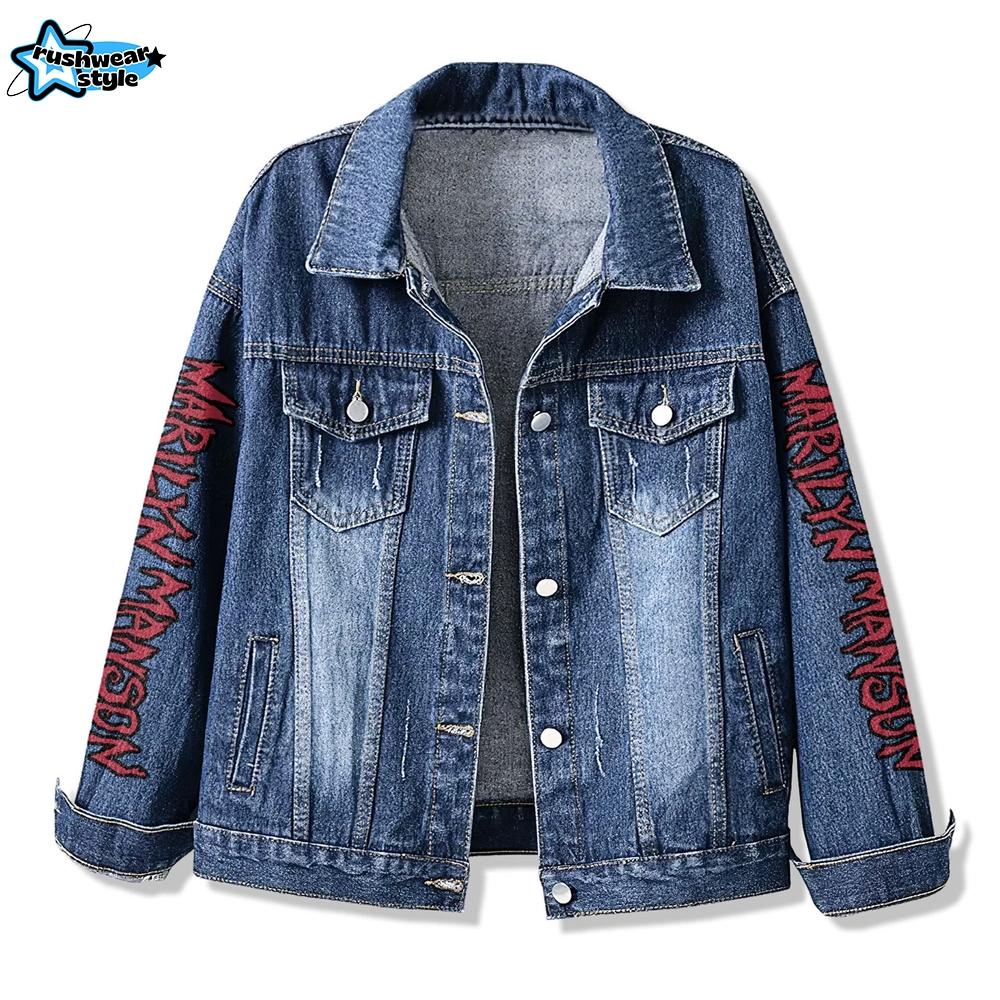 Marilyn Manson Denim Jacket Marilyn Manson Denim Jacket