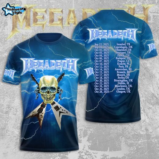 Megadeth 3D Tshirt