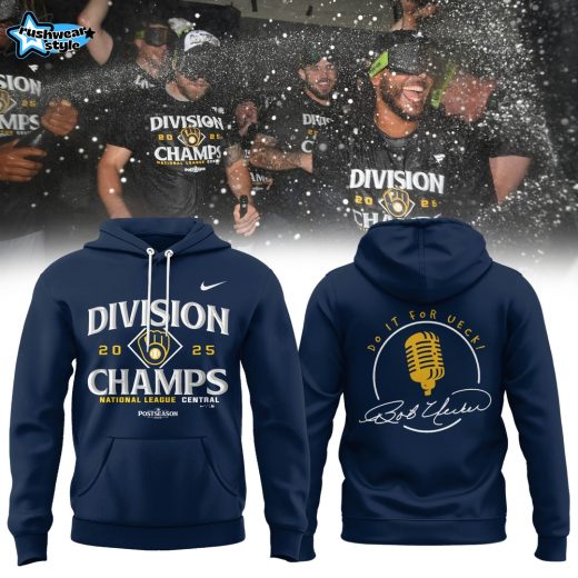 Milwaukee Brewers – Division Champs 2025 – National League Central Hoodie