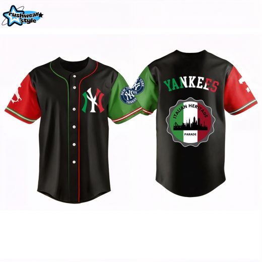 New York Yankees Italian Heritage Night 2025 Memories-3D Baseball Jersey