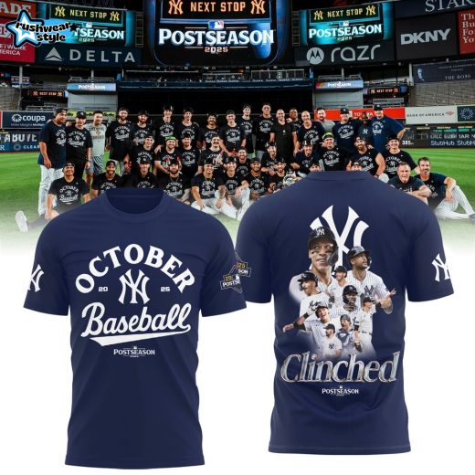 New York Yankees October 2025 Postseason Shirt
