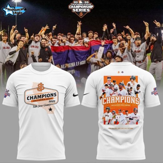 SJ Giants California League 2025 Champions Limited Shirt