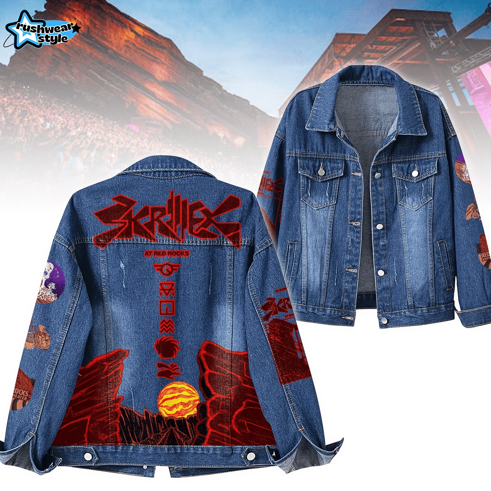 Skrillex Denim Jacket Skrillex Denim Jacket