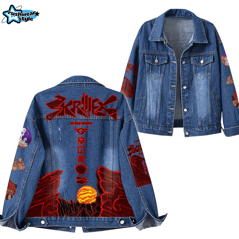 Skrillex Denim Jacket Skrillex Denim Jacket