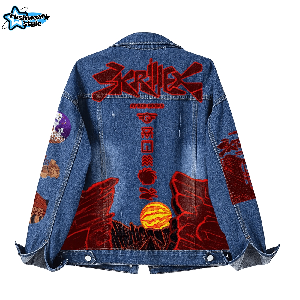 Skrillex Denim Jacket Skrillex Denim Jacket
