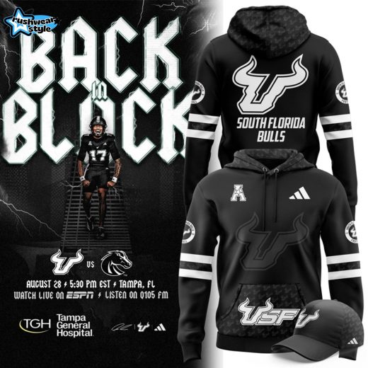 South Florida Bulls "Back in Black" Special Hoodie