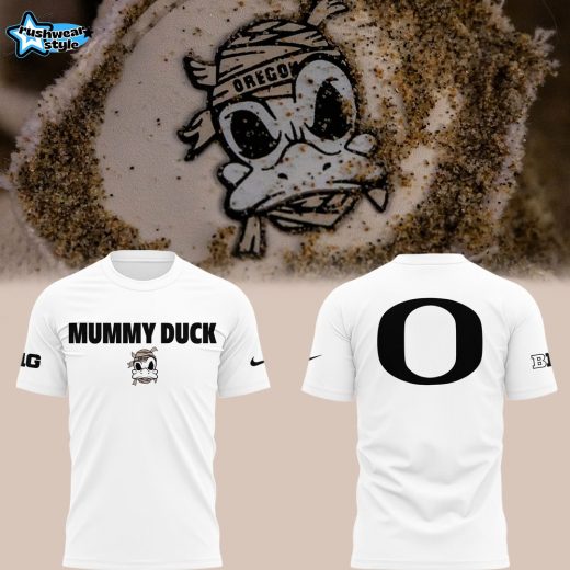 Special 2025 Mummy Duck Oregon Football T-Shirt