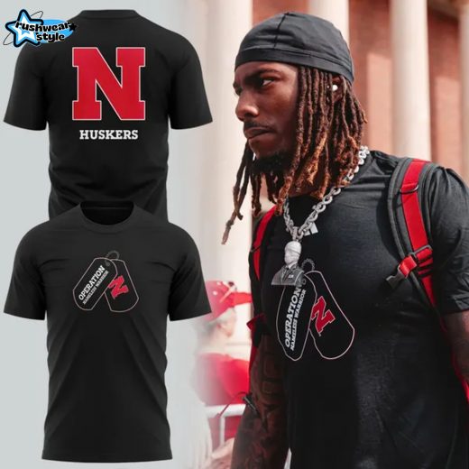 Special 2025 Special Operation Nameless Warrior Nebraska Huskers T-shirt