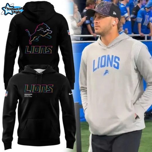 Special Edition Detroit Lions 2025 NFL Crucial Catch Hoodie