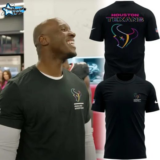 Special Edition Houston Texans 2025 NFL Crucial Catch Tshirt