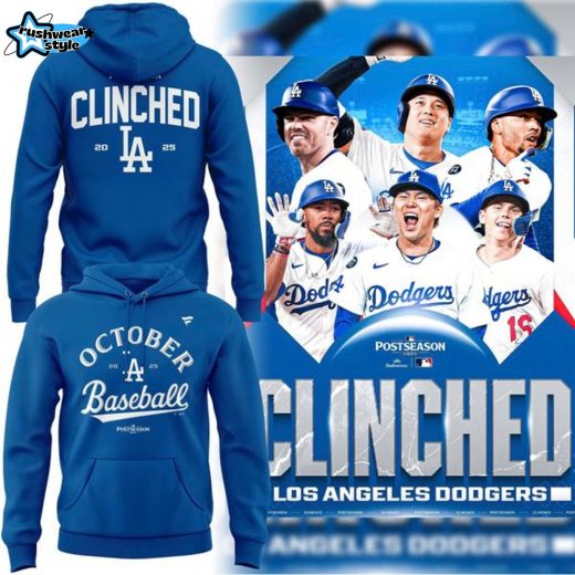 Special Edition Los Angeles Dodgers October Baseball 2025 Hoodie