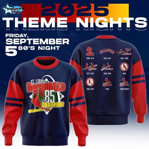 St. Louis Cardinals 80's Night Special Sweatshirt