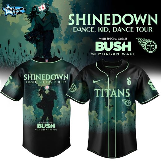 Tennessee Titans Shinedown Dance, Kid, Dance Tour Merch 2025