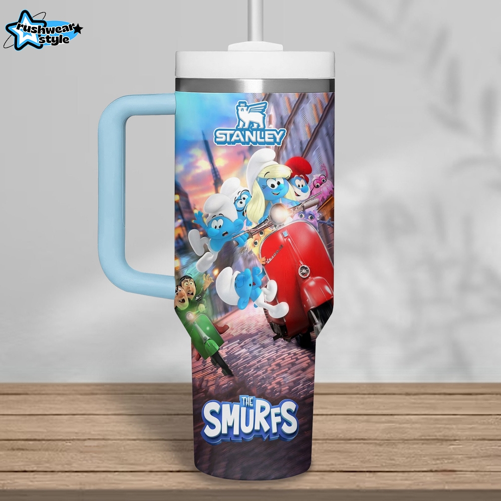 The Smurfs Stanley Tumbler Cup The Smurfs Stanley Tumbler Cup