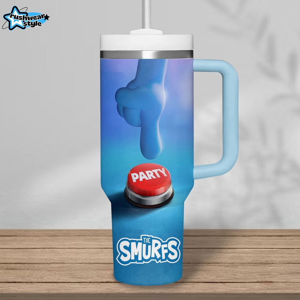 The Smurfs Stanley Tumbler Cup The Smurfs Stanley Tumbler Cup