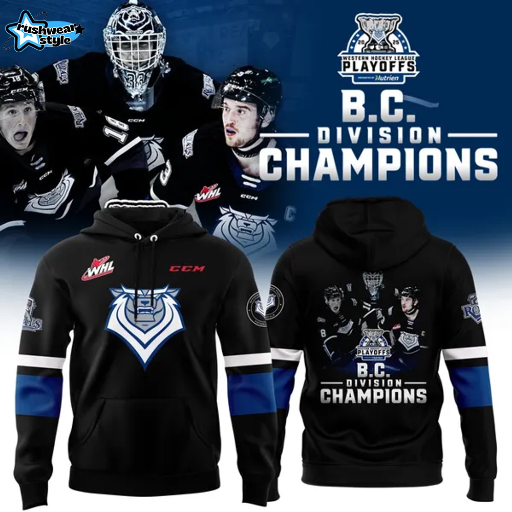 Victoria Royals B.C. Division Champions Hoodie Victoria Royals B.C. Division Champions Hoodie