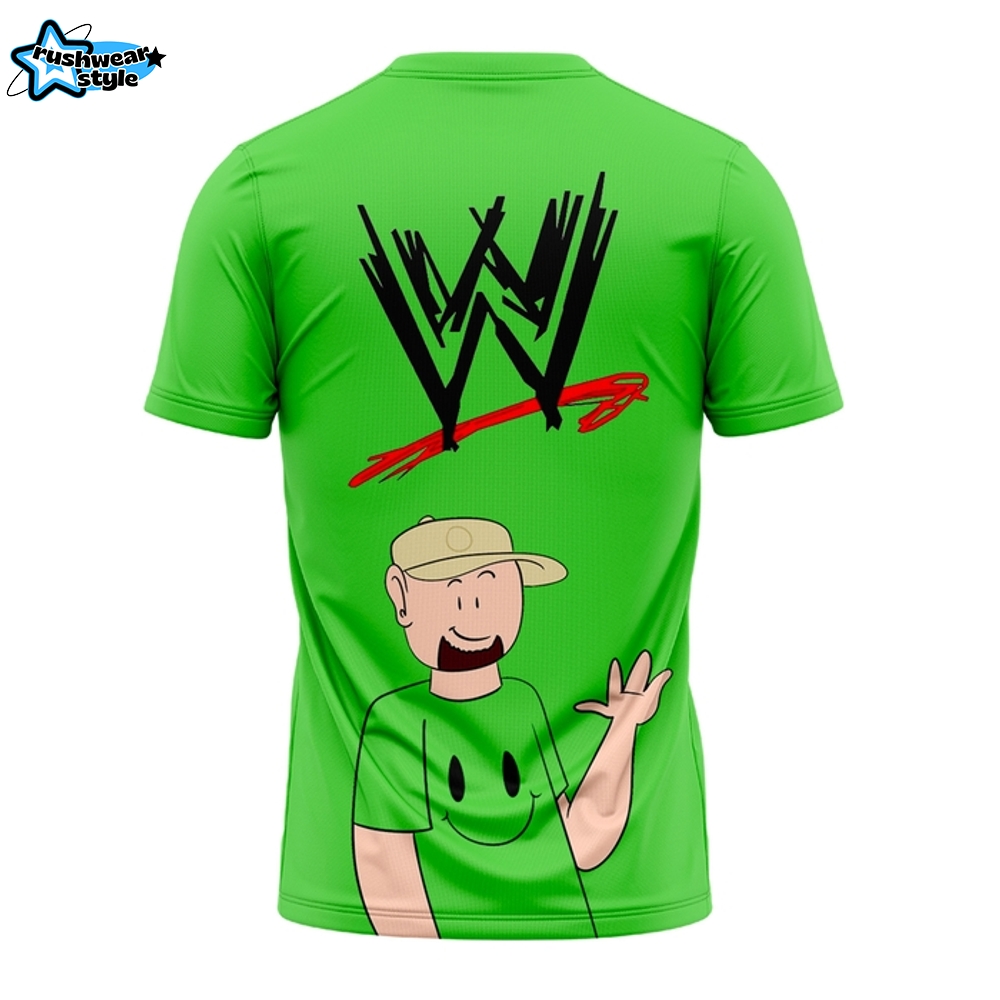 WWE GREEN GUY 2025 Limited Edition Shirt WWE GREEN GUY 2025 Limited Edition Shirt