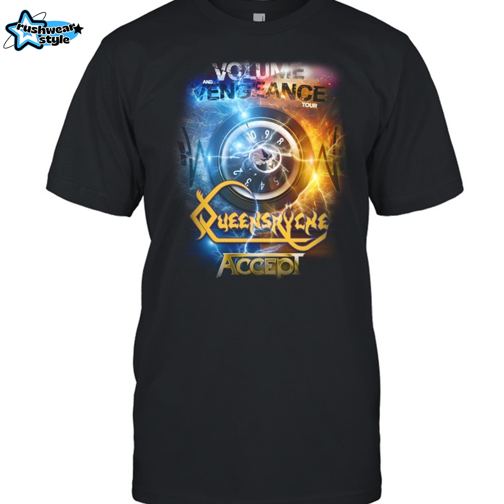 2SD_Volume And Vengeance Tour Of 2025_Queensryche-Unisex T-Shirt 2SD_Volume And Vengeance Tour Of 2025_Queensryche-Unisex T-Shirt