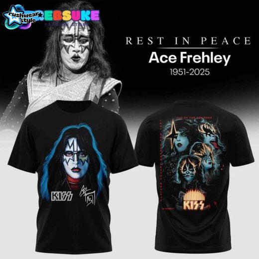 Ace Frehley Rest In Peace 1951-2025 Limited Edition Shirt