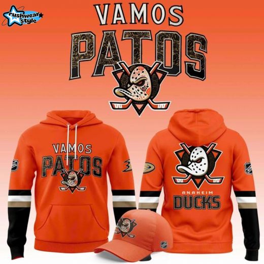 Anaheim Ducks Vamos Patos 2025 Hoodie