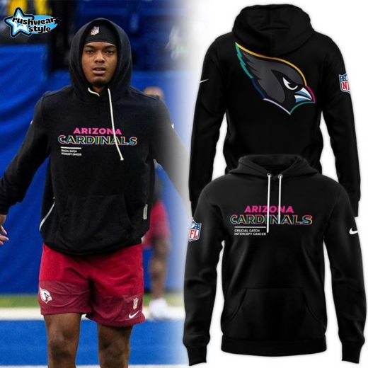 Arizona Cardinals 2025 Crucial Catch Limited Edition Hoodie