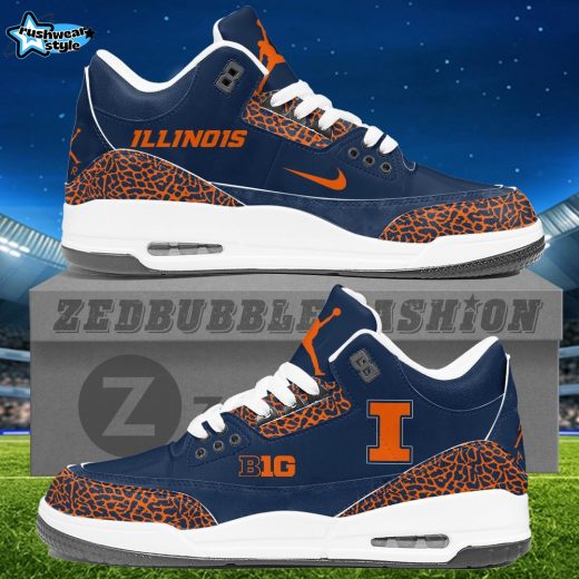 Big I Air Jordan 3 Sneakers - Blue