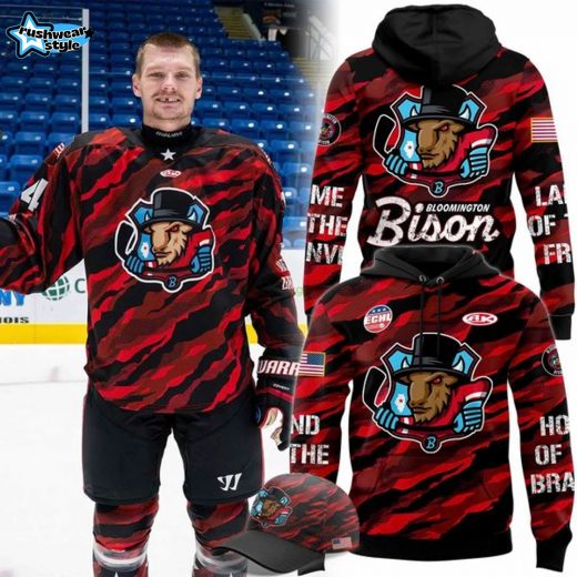 Bloomington Bison Military Appreciation Night Hoodie