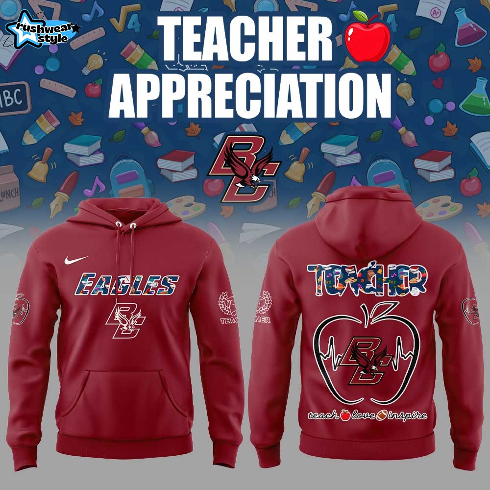 Boston College Teachers Appreciation Combo Hoodie Boston College Teachers Appreciation Combo Hoodie