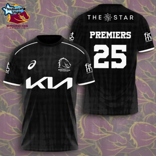 Brisbane Broncos Premiers 3D Apparel