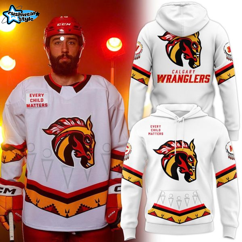 Calgary Wranglers 2025 Indigenous Night Limited Premium Hoodie Calgary Wranglers 2025 Indigenous Night Limited Premium Hoodie