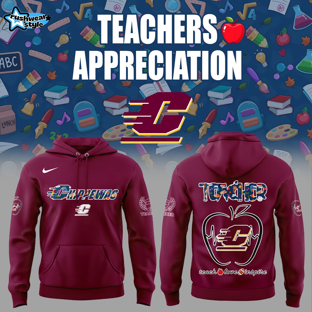 Central Michigan Teachers Appreciation 2025 Combo Hoodie Central Michigan Teachers Appreciation 2025 Combo Hoodie