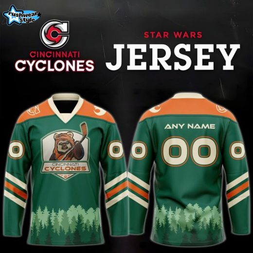 Cincinnati Cyclones '' Star Wars '' Hockey Jersey