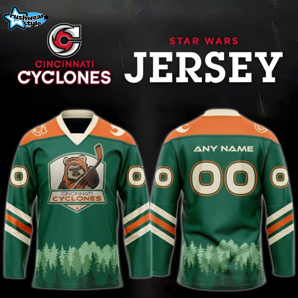 Cincinnati Cyclones '' Star Wars '' Hockey Jersey Cincinnati Cyclones '' Star Wars '' Hockey Jersey