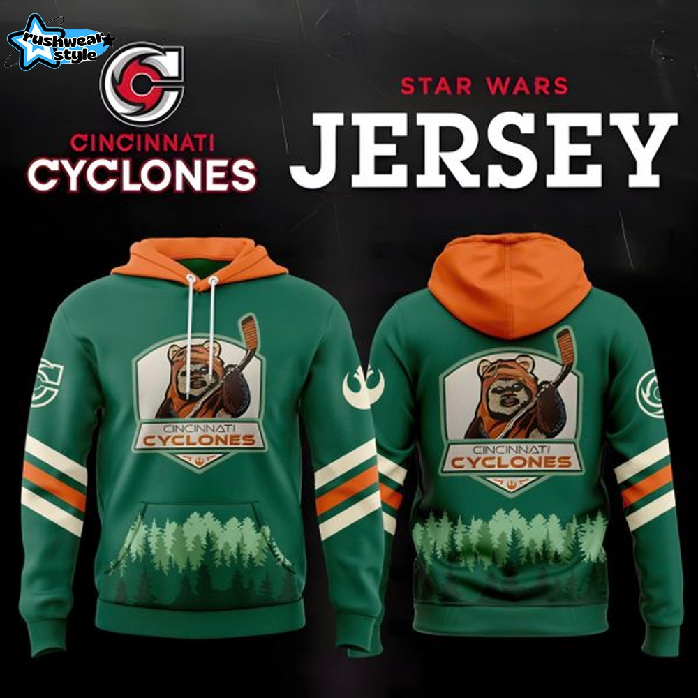 Cincinnati Cyclones '' Star Wars '' Hoodie Cincinnati Cyclones '' Star Wars '' Hoodie