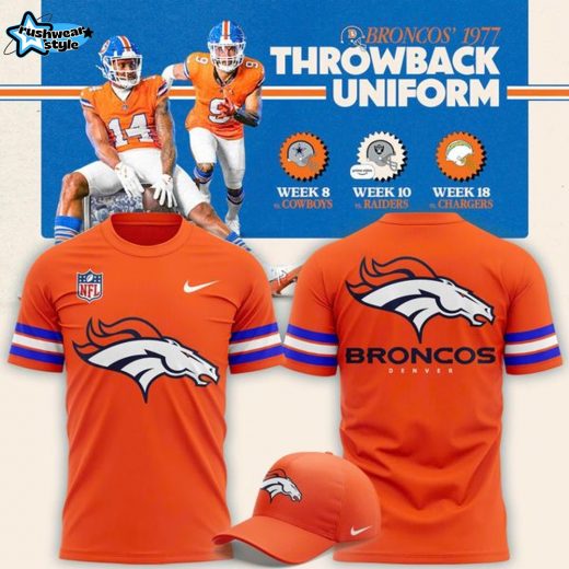 Denver Broncos Throwback 1977 T-Shirt