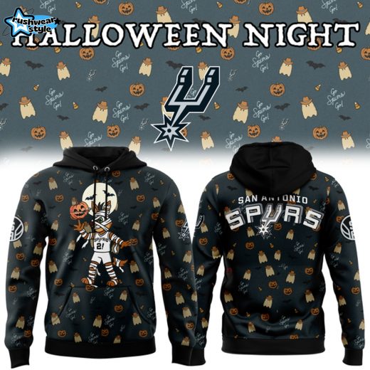 Exclusive San Antonio Spurs 2025 Halloween Night Hoodie
