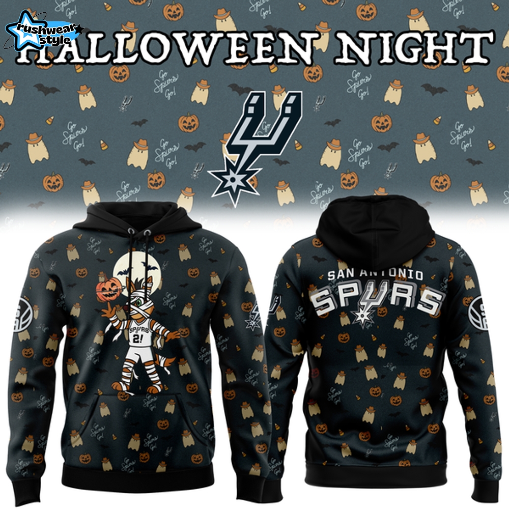 Exclusive San Antonio Spurs 2025 Halloween Night Hoodie Exclusive San Antonio Spurs 2025 Halloween Night Hoodie
