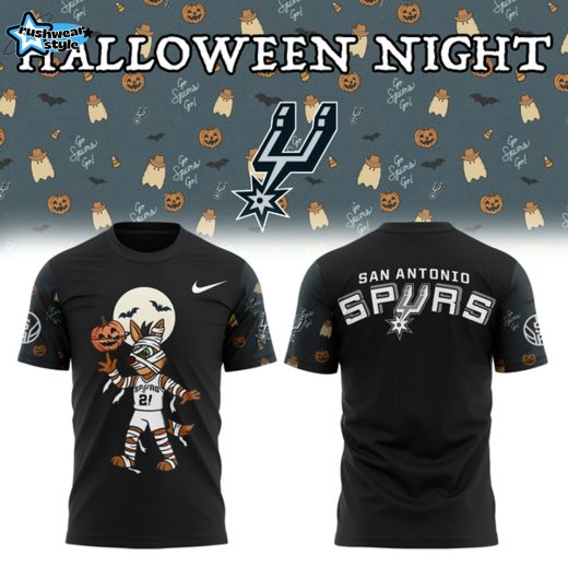 Exclusive San Antonio Spurs 2025 Halloween Night T-shirt
