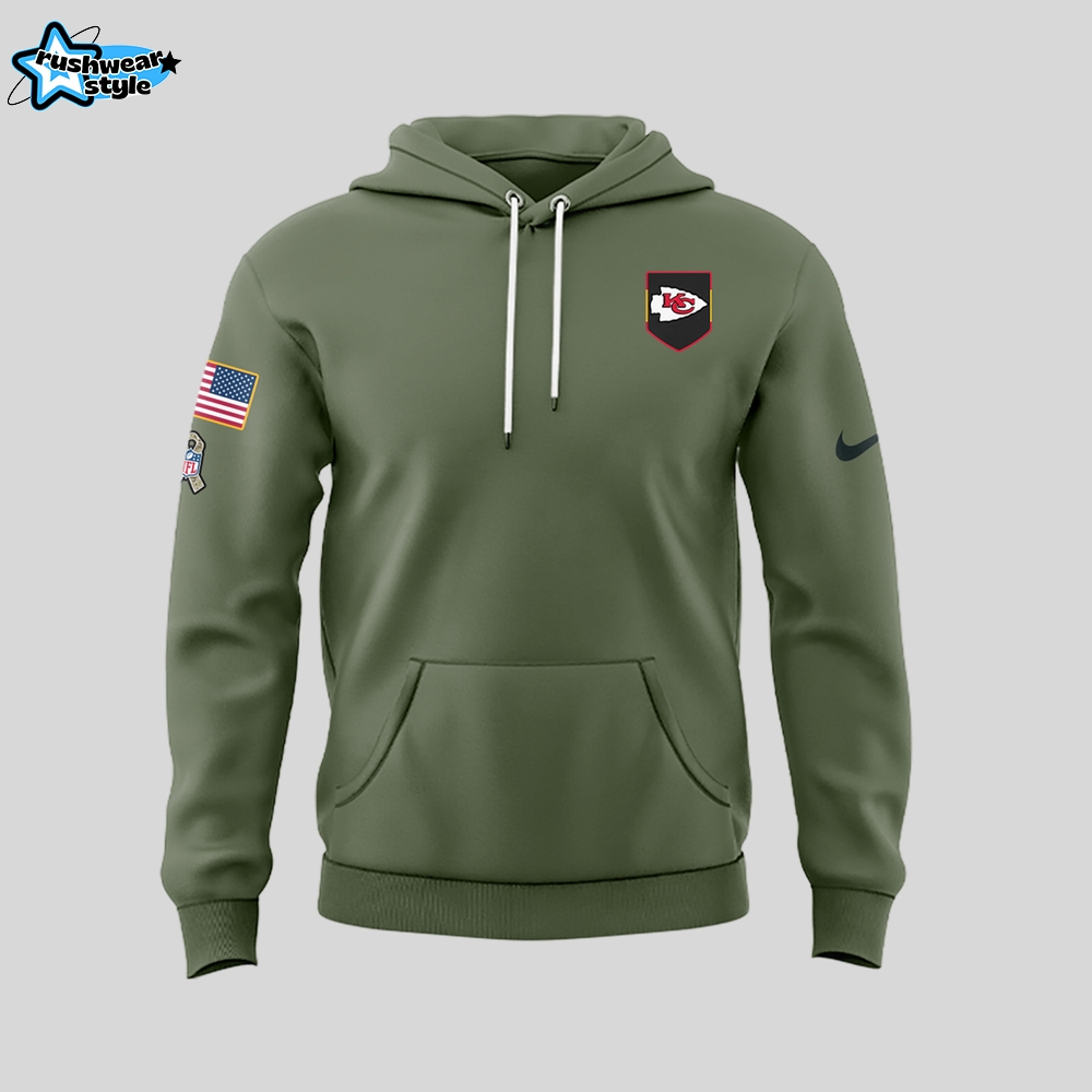 Exclusive Version Kansas City Chiefs 250th Salute to Service Hoodie Exclusive Version Kansas City Chiefs 250th Salute to Service Hoodie