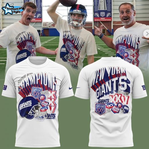 Exclusive Version New York Giants Tshirt