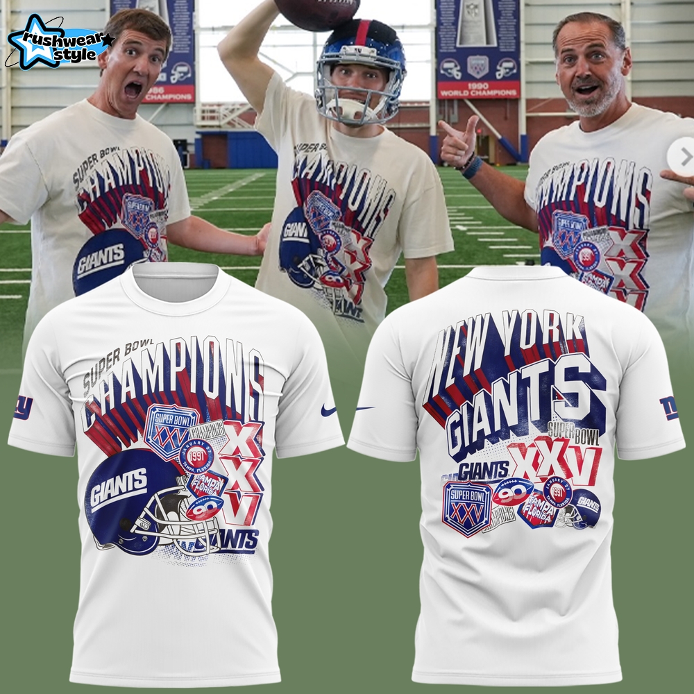 Exclusive Version New York Giants Tshirt Exclusive Version New York Giants Tshirt