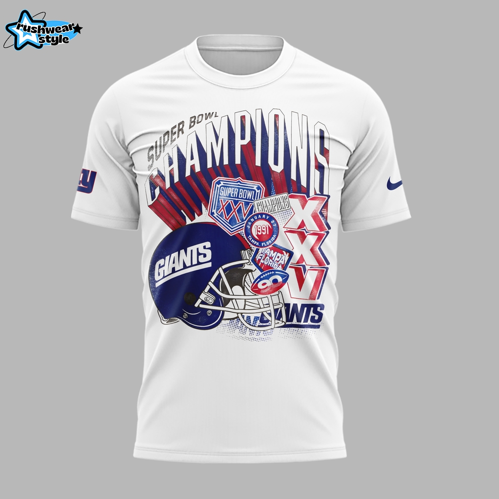 Exclusive Version New York Giants Tshirt Exclusive Version New York Giants Tshirt