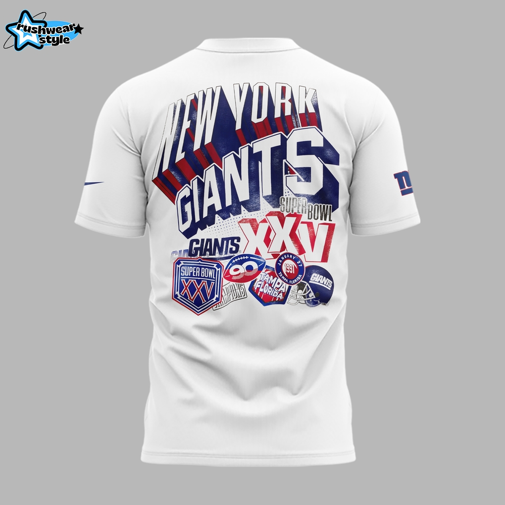 Exclusive Version New York Giants Tshirt Exclusive Version New York Giants Tshirt