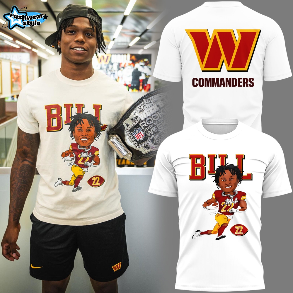 Exclusive Version Washington Commanders Bill White 2025 Tshirt Exclusive Version Washington Commanders Bill White 2025 Tshirt
