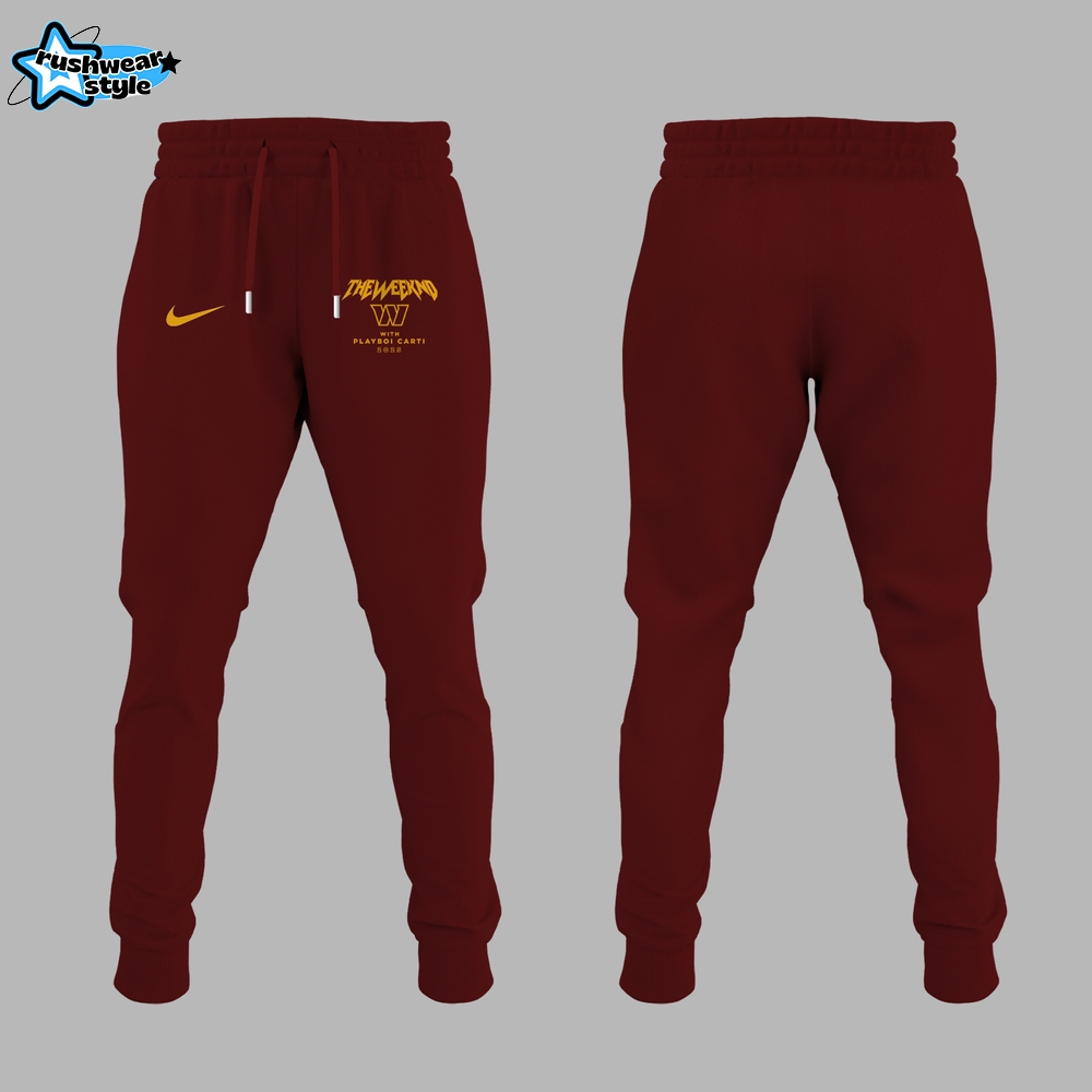 Exclusive Version Washington Commanders x The Weeknd 2025 Tshirt Exclusive Version Washington Commanders x The Weeknd 2025 Tshirt