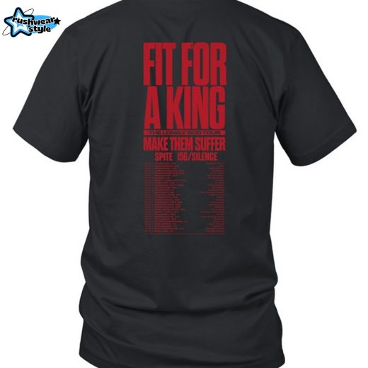 Fit For A King The Lonely God Tour 2025 02-Unisex T-Shirt