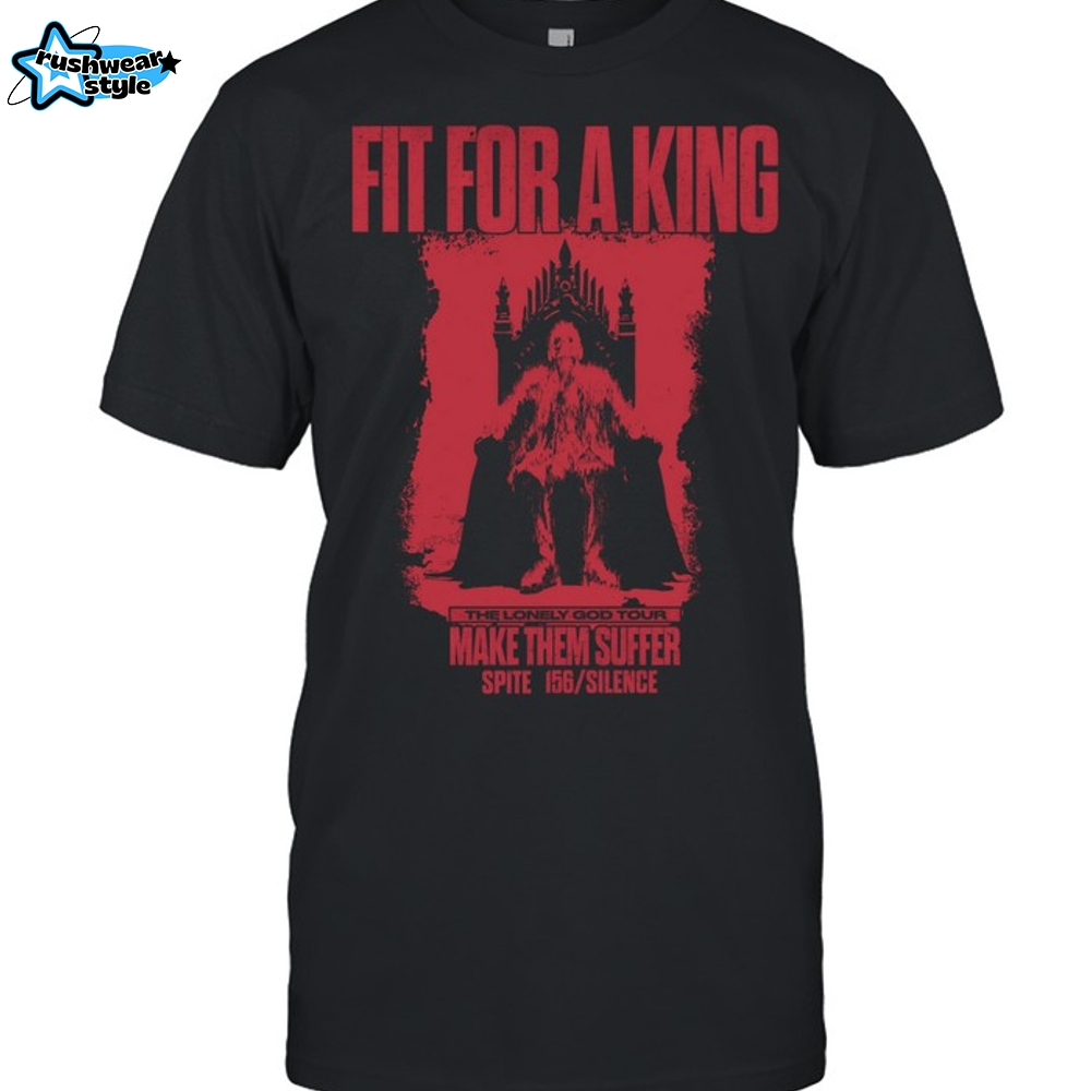 Fit For A King The Lonely God Tour 2025-Unisex T-Shirt Fit For A King The Lonely God Tour 2025-Unisex T-Shirt