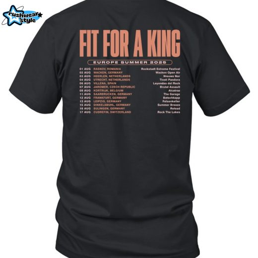 Fit For A King Tour 2025-Unisex T-Shirt